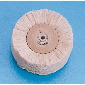 Spazzole centro legno filo cotone diam. mm. 100 